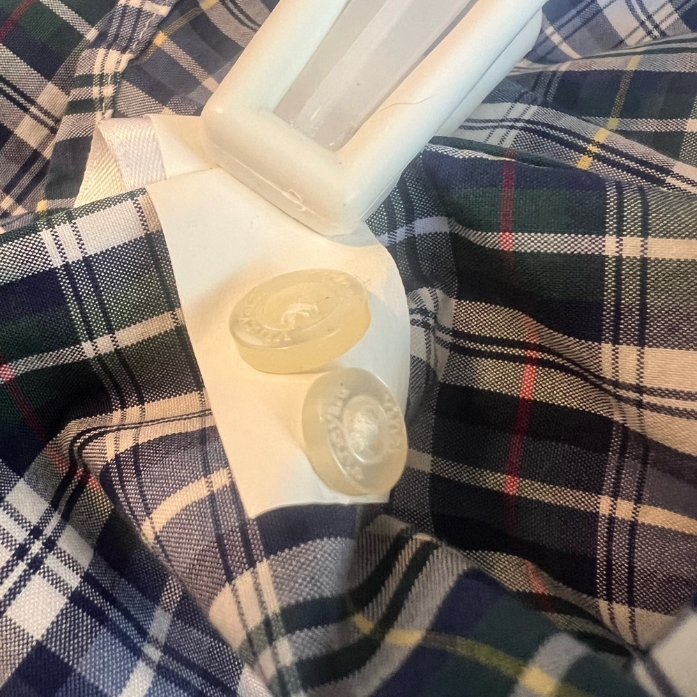 Vineyard Vines Men’s Slim Fit‎ Tucker 100% Cotton Shirt Medium Plaid Long Sleeve - Picture 6 of 6